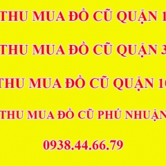 Thu Mua Đồ Cũ Quận 1
