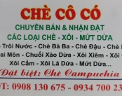 Quán Chè Cô Có Hồ Thị Kỷ Quận 10 - Chợ Lê Hồng Phong Quận 10