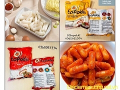 Cung Cấp Sỉ Lẻ Bánh Gạo Hàn Quốc Tteokbokki 